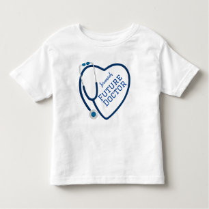 Future Doctor Stethoscoop Kinder Shirts