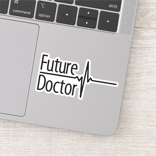 Future Doctor - Sticker EKG (Détail)