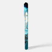 Future Elegance - 4D Necktie iPhone 16 Coque (Verso / Gauche)