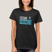 Future Engineer U2013 Robotics Robot Engineer Mach T-shirt (Voorkant)