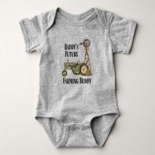 FUTURE FARMING BUDDY BABY BODYSUIT