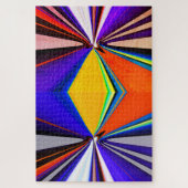 Future fast travel art legpuzzel (Verticaal)