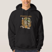 future father pregnancy Papacado Hoodie (Voorkant)