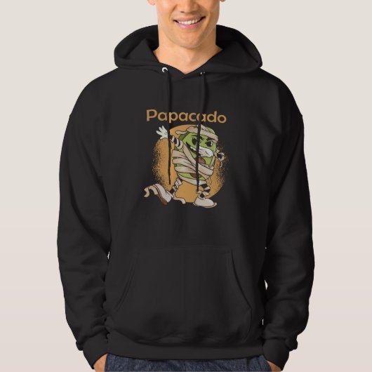 future father pregnancy Papacado Hoodie (Voorkant)