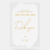 FUTURE Fête des mariées MRS Bienvenue Or blanc (Recto)