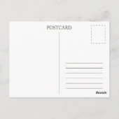 Future financier. Postcard Briefkaart (Achterkant)