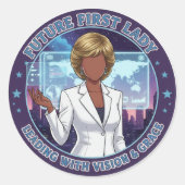 Future First Lady Sticker Empowerment Leadership (Devant)