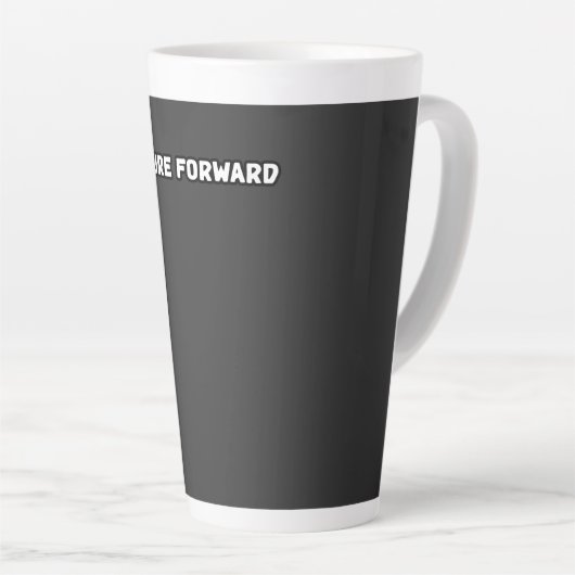 Future Forward Mindset Innovator Progressive Latte Mok (Rechterhoek)