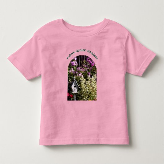Future Garden Goddess Cute Kinder Shirts (Voorkant)