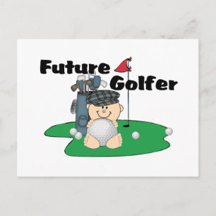 Future Golfer Briefkaart