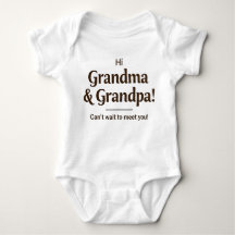"Future Grandbaby Bodysuit" eenvoudig, schattig on