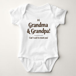 "Future Grandbaby Bodysuit" eenvoudig, schattig on Romper