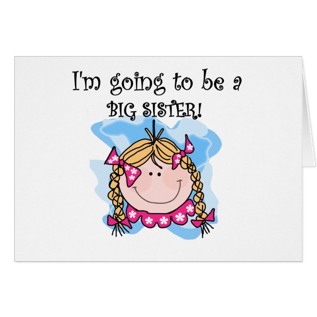 Future grande soeur de fille blonde (Devant horizontal)