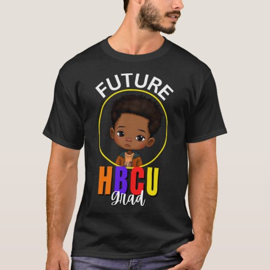 Future HBCU Afstudeerder Boy Child Toddler Afstude T-shirt (Voorkant)