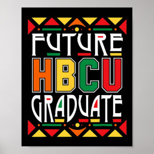 Future Hbcu Afstuderen Historische Zwarte Colleges Poster