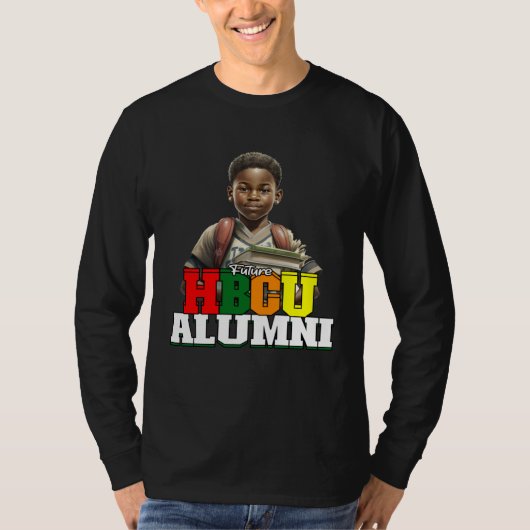 Future HBCU Grad Alumni Apparel Black college For  T-shirt (Voorkant)