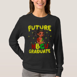 Future HBCU Grad History Black College Girl Youth T-shirt