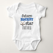 Future Hockey Star Gepersonaliseerd Kinder T-shirt (Voorkant)