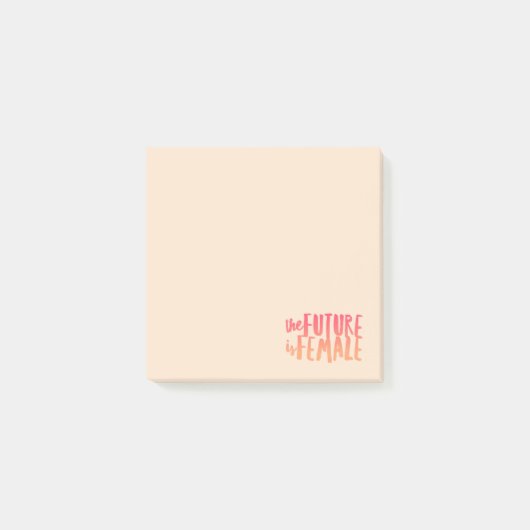 Future is Female Post-It Notes (Devant)