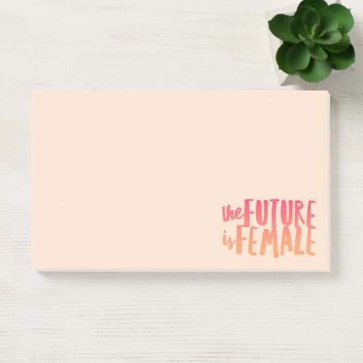 Future is Female Post-It Notes (Bureau)