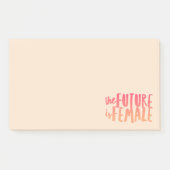 Future is Female Post-It Notes (Devant)