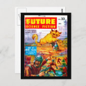 Future June 1957_Pulp Art Briefkaart (Voorkant / Achterkant)