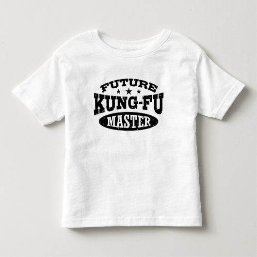 Future Kung Fu Master Kinder Shirts (Voorkant)
