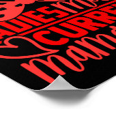 Future Ladies Man Current Mamas Boy Valentine Son  Poster (Hoek)