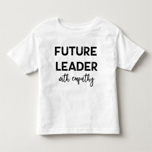 {Future Leader with Empathy} Empowerment T-shirt (Voorkant)