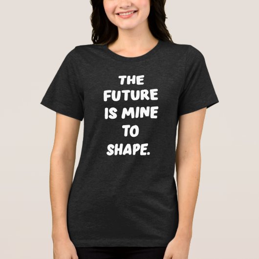 Future Maker Tri-Blend Shirt (Voorkant)