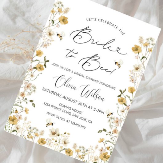 Future Mariée à Bientôt ! Invitation de Réception