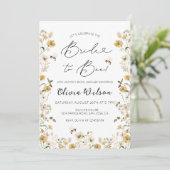 Future Mariée à Bientôt ! Invitation de Réception (Debout devant)