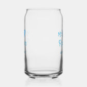 Future mariée Mme ajouter nom date cœur bleu aquar (Gauche)