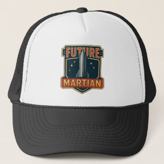 Future Martian Black Basic T-shirt Trucker Pet