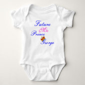 future melle tshirt bébé prince george (Devant)