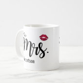 (Future) Mme avec une tasse de café de baiser (Devant gauche)
