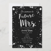 FUTURE Mme Invitation de Remise de Cadeaux de Mari (Devant)