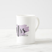 Future Mme Purple Watercolor Mug (Devant droit)