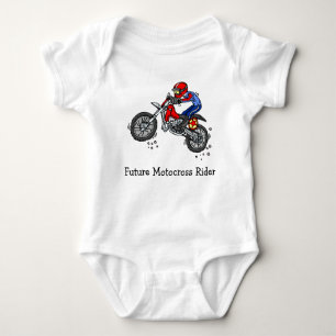 Future Motocross Rider Baby Bodysuit