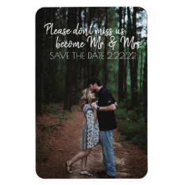 Future Mr. & Mrs Save The Date Magnet Magneet
