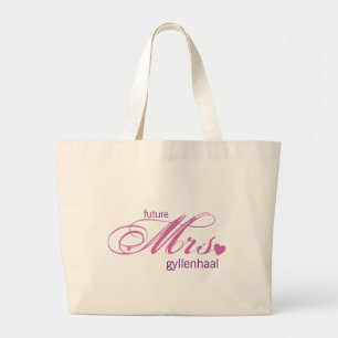 Future Mrs  Bag Grote Tote Bag