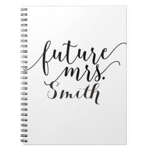 Future Mrs Custom Wedding Planning Notebook Notitieboek