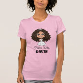 Future Mrs. Davis Wedding Cartoon T-Shirt (Devant)