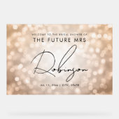 FUTURE MRS Fête des mariées Accueil Lumières en cu (Recto)