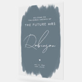 FUTURE MRS Fête des mariées Bienvenue Dusty Blue (Angle)