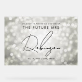 FUTURE MRS Fête des mariées Bienvenue Lumières Arg (Recto)