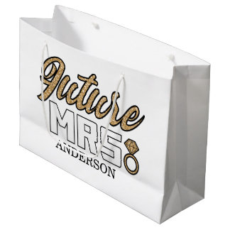 Future Mrs Large Gift Bag Groot Cadeauzakje