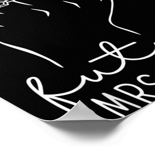 Future Mrs. Mitchell New Bridal To Be Fiance Bache Poster (Hoek)