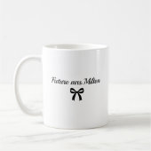 Future Mrs Mug Engagement Gift For Bride To Be (Gauche)