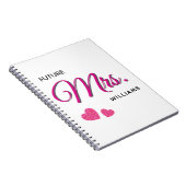 Future Mrs Personalized Wedding Design Notitieboek (Rechterzijde)